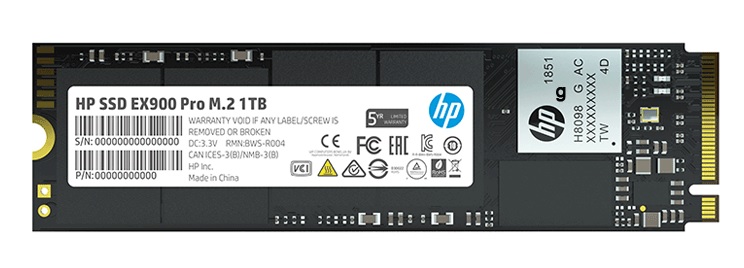 hp анонсировала твердотельный накопитель hp ex900 pro m.2