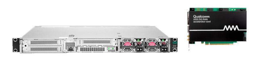 HPE представила сервер ProLiant DL110 Gen10 Plus с картой ускорителя Qualcomm X100 5G RAN