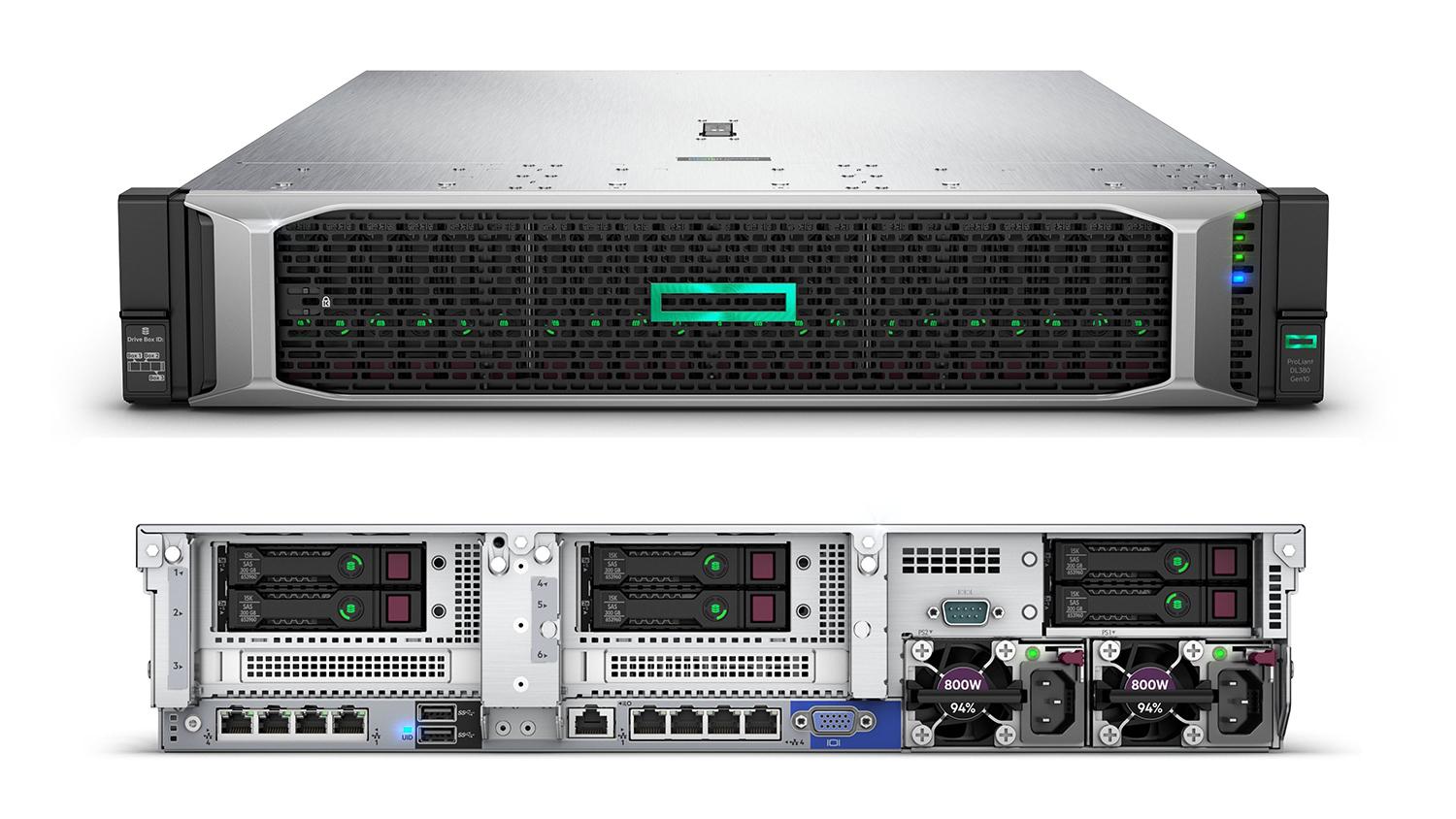 5 наиболее популярных конфигураций сервера HPE ProLiant DL380 Gen10