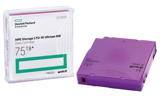HPE представила ленточные картриджи LTO-10