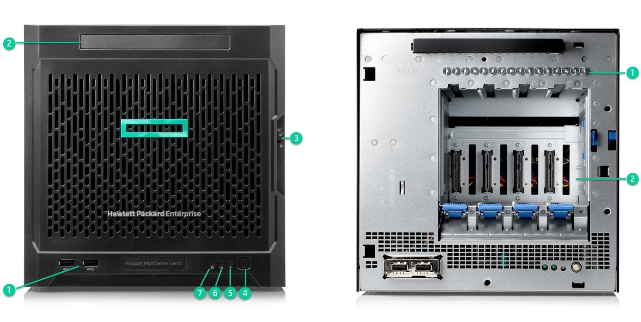 Обзор HPE ProLiant MicroServer Gen10 